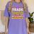 Teacher Cute Will Trade Students For Candy Halloween Costume Women's Comfort Colors T-Shirt Violet Teacher Cute Will Trade Students For Candy Halloween Costume Women's Comfort Colors T-Shirt Violet