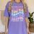 Teacher Dear Students Behind Me 1st Day Of School On Back Women's Comfort Colors T-Shirt Violet Teacher Dear Students Behind Me 1st Day Of School On Back Women's Comfort Colors T-Shirt Violet