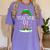 The Teacher Elf Christmas Family Matching Xmas Group For Men Women Women's Comfort Colors T-Shirt Violet The Teacher Elf Christmas Family Matching Xmas Group For Men Women Women's Comfort Colors T-Shirt Violet