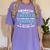 Teacher If At First You Don't Succeed Try Doing What Your Women's Comfort Colors T-Shirt Violet Teacher If At First You Don't Succeed Try Doing What Your Women's Comfort Colors T-Shirt Violet