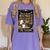 The Teacher Ghost Book Reading Books Lover Halloween Women's Comfort Colors T-Shirt Violet The Teacher Ghost Book Reading Books Lover Halloween Women's Comfort Colors T-Shirt Violet