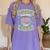 Teacher Halloween Costume Science Teachers Love Brains Women's Comfort Colors T-Shirt Violet