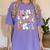 Teacher Halloween In My Spooky Teacher Era Retro Groovy Women's Comfort Colors T-Shirt Violet