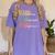 Teacher Kindness Compassion Confidence Teaching Women's Comfort Colors T-Shirt Violet