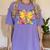 Teacher Pencil Coquette Bow Back To School Teacher Women's Comfort Colors T-Shirt Violet