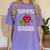 Teacher I Prefer The Term Educational Superhero Women's Comfort Colors T-Shirt Violet