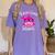 Teacher Shark Female Teacher Women's Comfort Colors T-Shirt Violet Teacher Shark Female Teacher Women's Comfort Colors T-Shirt Violet