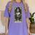 The Teacher Skeleton Tarot Card Women's Comfort Colors T-Shirt Violet The Teacher Skeleton Tarot Card Women's Comfort Colors T-Shirt Violet