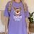 Teacher Squad Red Plaid Rudolph Reindeer Christmas Women's Comfort Colors T-Shirt Violet Teacher Squad Red Plaid Rudolph Reindeer Christmas Women's Comfort Colors T-Shirt Violet