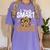 Teacher I Teach Smart Cookies Nerd Women's Comfort Colors T-Shirt Violet Teacher I Teach Smart Cookies Nerd Women's Comfort Colors T-Shirt Violet