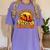 Teacher All Teachers Love Brains Halloween Party Women's Comfort Colors T-Shirt Violet