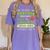Teacher Teaching Assistant Aide Hero Women's Comfort Colors T-Shirt Violet Teacher Teaching Assistant Aide Hero Women's Comfort Colors T-Shirt Violet