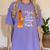 Teacher Thanksgiving I Teach The Cutest Turkeys In The Patch Women's Comfort Colors T-Shirt Violet Teacher Thanksgiving I Teach The Cutest Turkeys In The Patch Women's Comfort Colors T-Shirt Violet