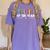 Teacher Of The Year Party Teacher Appreciation Women's Comfort Colors T-Shirt Violet