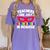 Teachers Are Just Superheroes In Disguise School Women's Comfort Colors T-Shirt Violet Teachers Are Just Superheroes In Disguise School Women's Comfort Colors T-Shirt Violet