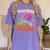 Teachers Love Brains Halloween 2025 Skeleton Costume Women's Comfort Colors T-Shirt Violet Teachers Love Brains Halloween 2025 Skeleton Costume Women's Comfort Colors T-Shirt Violet