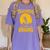 Teachers Love Brains Shirt Men Women Halloween Teacher Women's Comfort Colors T-Shirt Violet