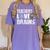 Teachers Love Brains Zombie Halloween Hilarious Women's Comfort Colors T-Shirt Violet Teachers Love Brains Zombie Halloween Hilarious Women's Comfort Colors T-Shirt Violet