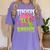 Teachers Love Brains Zombie Teacher Halloween Zombies Women's Comfort Colors T-Shirt Violet