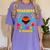 Teachers Are Superheroes – Fun Appreciation Women's Comfort Colors T-Shirt Violet