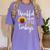 Teachers Thanksgiving Thankful For My Little Turkeys Women's Comfort Colors T-Shirt Violet Teachers Thanksgiving Thankful For My Little Turkeys Women's Comfort Colors T-Shirt Violet