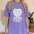 Teachers Are Worth It Red For Ed Women's Comfort Colors T-Shirt Violet Teachers Are Worth It Red For Ed Women's Comfort Colors T-Shirt Violet