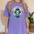 Teaching Heart Anime Soul Teacher Otaku Manga Women's Comfort Colors T-Shirt Violet