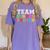 Team Kindergarten Shirt Boy Girl Teacher Graduation Women's Comfort Colors T-Shirt Violet Team Kindergarten Shirt Boy Girl Teacher Graduation Women's Comfort Colors T-Shirt Violet