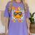 Test Day Rock The Test Teacher Testing Day You Got This Women's Comfort Colors T-Shirt Violet