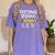 Testing Testing 123 Cute Test Day School Teacher Exam For Men Women Girls Kids Women's Comfort Colors T-Shirt Violet