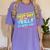 Testing Day Test Day May The Skills Be With You Teacher Women's Comfort Colors T-Shirt Violet