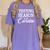 Testing Season Is My Cardio Teacher Test Day Women's Comfort Colors T-Shirt Violet Testing Season Is My Cardio Teacher Test Day Women's Comfort Colors T-Shirt Violet
