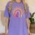 TGIF Teacher Appreciation Alphabet Thank God It's Friday For Men Women Girls Kids Women's Comfort Colors T-Shirt Violet