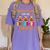 Thankful For My 3rd Grade Turkeys Thanksgiving Teacher Kids Women's Comfort Colors T-Shirt Violet Thankful For My 3rd Grade Turkeys Thanksgiving Teacher Kids Women's Comfort Colors T-Shirt Violet