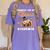 Thankful For My Dance Students Thanksgiving Turkey Teacher For Men Women Girls Kids Women's Comfort Colors T-Shirt Violet