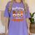 Thanksgiving Shirts For Women With My Gnomies Teachers Gnome Women's Comfort Colors T-Shirt Violet Thanksgiving Shirts For Women With My Gnomies Teachers Gnome Women's Comfort Colors T-Shirt Violet