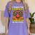 Thanksgiving I Teach Coolest Turkeys Teacher Fall Women Men Women's Comfort Colors T-Shirt Violet