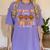 Thanksgiving Teacher I Teach The Cutest Turkeys In The Flock Women's Comfort Colors T-Shirt Violet Thanksgiving Teacher I Teach The Cutest Turkeys In The Flock Women's Comfort Colors T-Shirt Violet