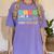 Think Like A Proton Stay Positive Science Teacher Women's Comfort Colors T-Shirt Violet Think Like A Proton Stay Positive Science Teacher Women's Comfort Colors T-Shirt Violet