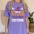 Tired Teacher Costume For Humor Halloween Women's Comfort Colors T-Shirt Violet