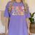 Tired Teachers Club Groovy Teachers Back To School Tee Women's Comfort Colors T-Shirt Violet Tired Teachers Club Groovy Teachers Back To School Tee Women's Comfort Colors T-Shirt Violet