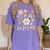 TK Vibes Back To School TK Girl Kid TK Team TK Teacher Women Women's Comfort Colors T-Shirt Violet TK Vibes Back To School TK Girl Kid TK Team TK Teacher Women Women's Comfort Colors T-Shirt Violet