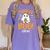 Toddler Boo Crew Babysitters Daycare Teacher Halloween Party Women's Comfort Colors T-Shirt Violet Toddler Boo Crew Babysitters Daycare Teacher Halloween Party Women's Comfort Colors T-Shirt Violet