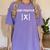Top Math Teacher Joke Men Women Fun Stay Positive Women's Comfort Colors T-Shirt Violet