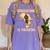 History Education Is Freedom African Map Black Teacher Women's Comfort Colors T-Shirt Violet