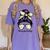 History Teacher Messy Bun Life Hair Glasses Women's Comfort Colors T-Shirt Violet History Teacher Messy Bun Life Hair Glasses Women's Comfort Colors T-Shirt Violet