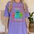 Trick Or Teach Neon Ghost Flower Teacher Spooky Halloween Women's Comfort Colors T-Shirt Violet Trick Or Teach Neon Ghost Flower Teacher Spooky Halloween Women's Comfort Colors T-Shirt Violet