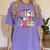 Trick Or Teach Retro Groovy Halloween Teacher Women's Comfort Colors T-Shirt Violet Trick Or Teach Retro Groovy Halloween Teacher Women's Comfort Colors T-Shirt Violet