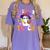 Trick Or Teach Teacher Ghost Teaching Fun Halloween Teacher Women's Comfort Colors T-Shirt Violet