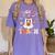 Trick Or Teach Teacher Groovy Ghost Halloween Teacher Women's Comfort Colors T-Shirt Violet Trick Or Teach Teacher Groovy Ghost Halloween Teacher Women's Comfort Colors T-Shirt Violet
